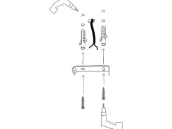 Set Van 2 Metalen Wandlampen Met Verstelbare Kap Yildo - D. 17 X H. 28 Cm - Zwart En Koperkleurig