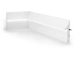 Set Van 3 Plinten Van Polystyreen L290 X H15 Cm Wit - Radeno