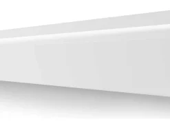 Set Van 3 Plinten Van Polystyreen L290 X H12 Cm Wit - Ateno