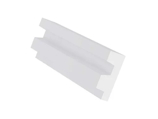 Set Van 3 Plinten Van Polystyreen L290 X H5 Cm Wit - Ardeo