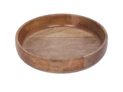 Set Van 3 Schaaltjes Van Mangohout - D17, 15 Et 12 Cm - Naturel - Valisa
