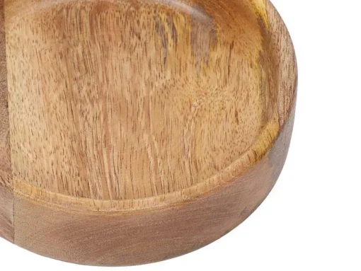 Set Van 3 Schaaltjes Van Mangohout - D17, 15 Et 12 Cm - Naturel - Valisa