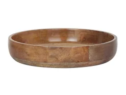 Set Van 3 Schaaltjes Van Mangohout - D17, 15 Et 12 Cm - Naturel - Valisa