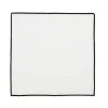 Set Van 4 Servetten Van Katoen En Linnen - 45 X 45 Cm - Gebroken Wit - Borina