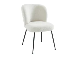 Set Van 2 Stoelen In Ribfluweel En Metaal - Wit - Polpona Van Pascal Morabito