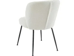 Set Van 2 Stoelen In Ribfluweel En Metaal - Wit - Polpona Van Pascal Morabito
