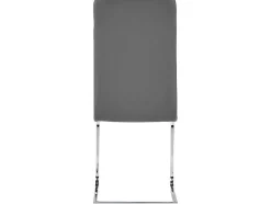 Set Van 4 Stoelen Lirica - Grijs Kunstleer