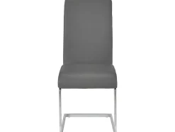 Set Van 4 Stoelen Lirica - Grijs Kunstleer