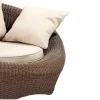 Set Van 2 Tuinstoelen Van Karamelkleurig Gevlochten Hars - Whiteheaven
