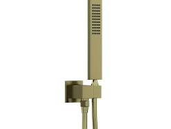 Set Van Inbouwdouche Met Mechanische Mengkraan - Goud Met Satijnafwerking - Tocantis