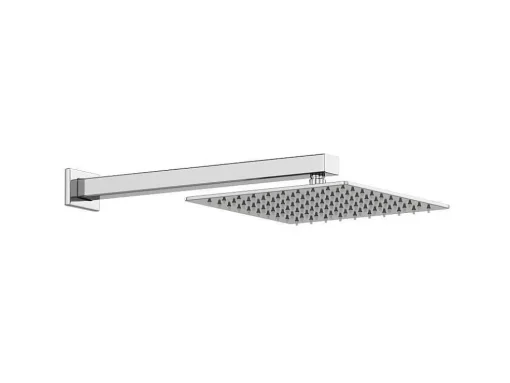 Set Van Inbouwdouche Met Mechanische Mengkraan - Geborsteld Nikkelkleurig - Tocantis