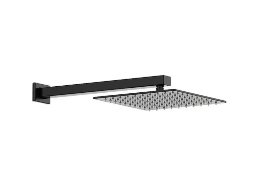 Set Van Inbouwdouche Met Mechanische Mengkraan - Mat Zwart - Tocantis
