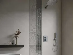 Set Van Inbouwdouche Met Mechanische Mengkraan - Geborsteld Nikkelkleurig - Tocantis
