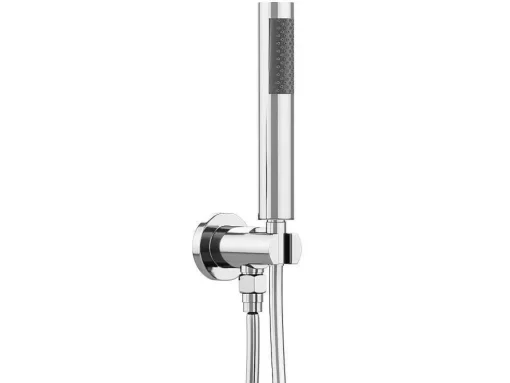 Set Van Inbouwdouche Met Mechanische Mengkraan - Geborsteld Nikkelkleurig - Tamise