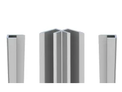 Set Van Twee Douchewandpanelen Inclusief Profielen- L90Cm X L120Cm X H210 Cm