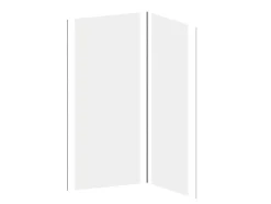 Set Van Twee Douchewandpanelen Inclusief Profielen - 2X L90Cm X H210 Cm