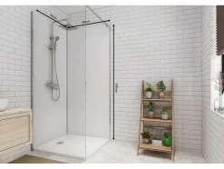 Set Van Twee Douchewandpanelen Inclusief Profielen - 2X L90Cm X H210 Cm