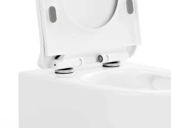 Set Voor Hang-Wc Met Decoratief Voorwandsysteem - Glanzend Wit - Javoine