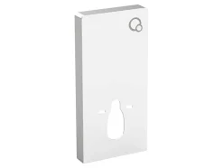 Set Voor Hang-Wc Met Decoratief Voorwandsysteem - Glanzend Wit - Javoine
