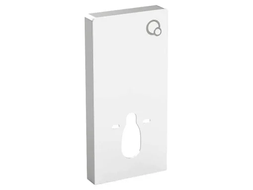 Set Voor Hang-Wc Met Decoratief Voorwandsysteem - Glanzend Wit - Javoine