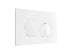 Set Voor Hang-Wc Van Wit Keramiek Met Voorwandsysteem En Bedieningsplaat - Huro Ii