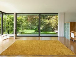 Shaggy Hoogpolig Tapijt - 200 X 300 Cm - Mosterdgeel - Milinio