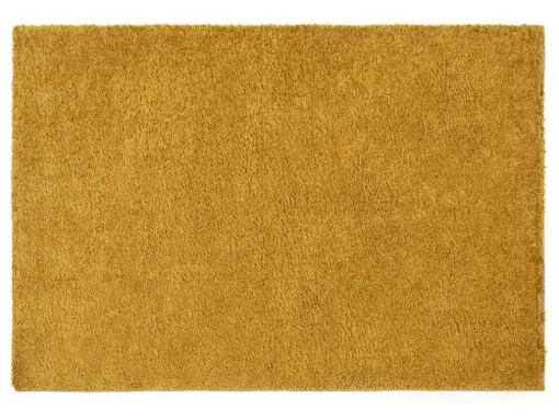 Shaggy Hoogpolig Tapijt - 200 X 300 Cm - Mosterdgeel - Milinio
