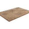 Shaggy Hoogpolig Vloerkleed In Relief - 160 X 230 Cm - Donkerbruin - Maze