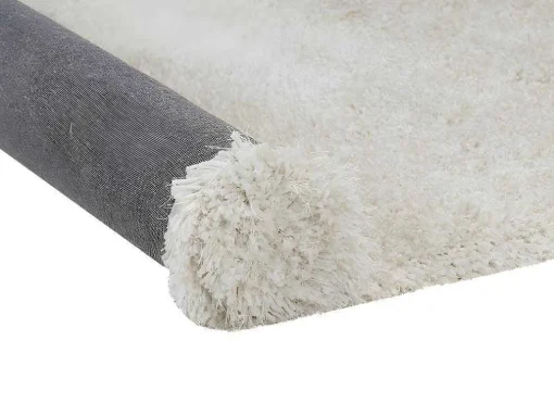 Shaggy Hoogpolig Vloerkleed In Microvezel - 120 X 170 Cm - Wit - Harvey