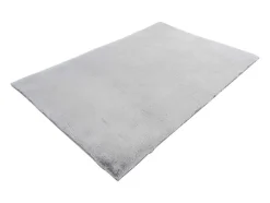 Shaggy Hoogpolig Vloerkleed Met Bontlook - 160 X 230 Cm - Grijs - Bunny