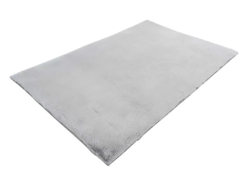 Shaggy Hoogpolig Vloerkleed Met Bontlook - 160 X 230 Cm - Grijs - Bunny