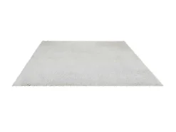 Shaggy Hoogpolig Vloerkleed In Microvezel - 120 X 170 Cm - Wit - Harvey