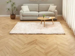 Shaggy Langpolig, Zacht Vloerkleed - 160 X 230 Cm - Beige - Dolce
