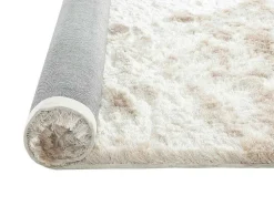 Shaggy Langpolig, Zacht Vloerkleed - 140 X 200 Cm - Beige - Dolce