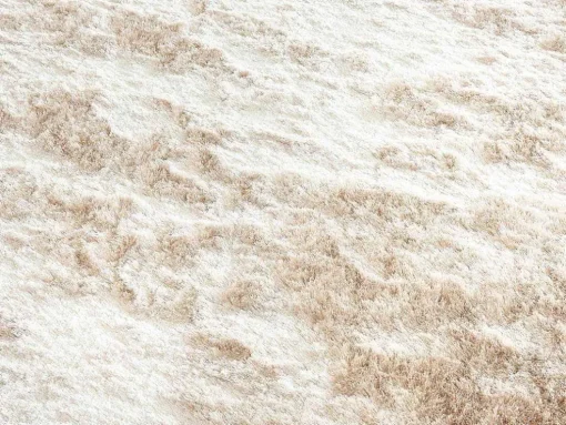 Shaggy Langpolig, Zacht Vloerkleed - 140 X 200 Cm - Beige - Dolce