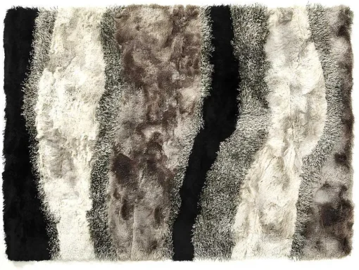 Shaggy Tapijt Ecume - Polyester - 140 X 200 Cm