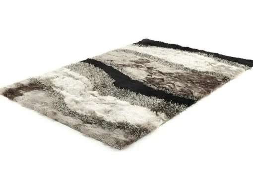 Shaggy Tapijt Ecume - Polyester - 140 X 200 Cm