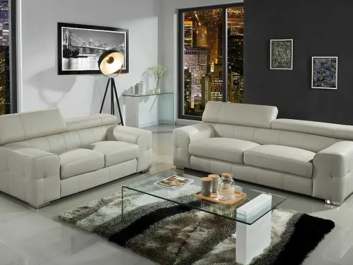 Shaggy Tapijt Ecume - Polyester - 140 X 200 Cm
