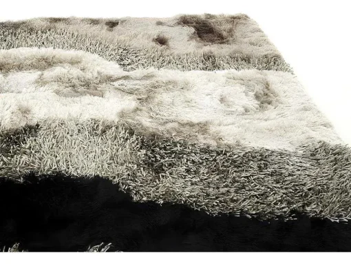 Shaggy Tapijt Ecume - Polyester - 140 X 200 Cm