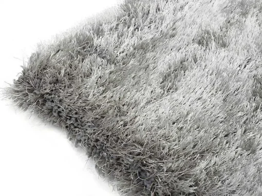 Shaggy Tapijt Pietra Turquoise En Grijs - Polyester - 120 X 170 Cm