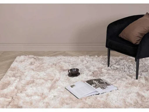 Shiva Vloerkleed 300X200 Cm Polyester Beige.
