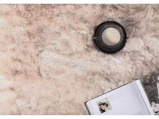 Shiva Vloerkleed 300X200 Cm Polyester Beige.