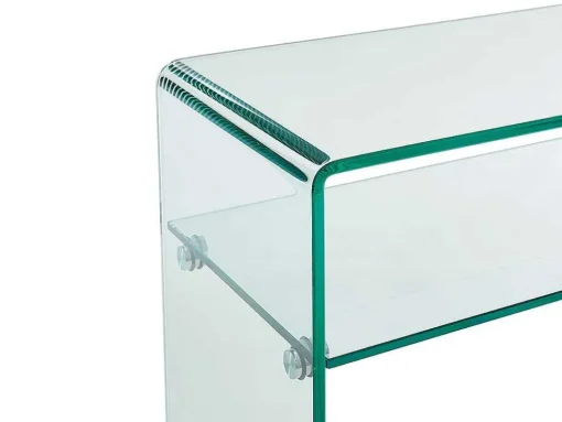 Sidetable - 1 Nis - Gehard Glas - Transparant - Stileos