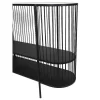Sidetable Alexia - Metaal - 2 Planken - Zwart