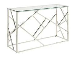 Sidetable Athena - Gehard Glas En Staal - Chroomkleurig - Van Pascal Morabito