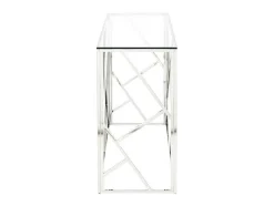 Sidetable Athena - Gehard Glas En Staal - Chroomkleurig - Van Pascal Morabito