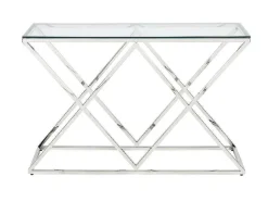 Sidetable Charlotte - Gehard Glas En Staal - Chroomkleurig - Van Pascal Morabito