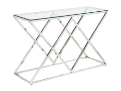 Sidetable Charlotte - Gehard Glas En Staal - Chroomkleurig - Van Pascal Morabito