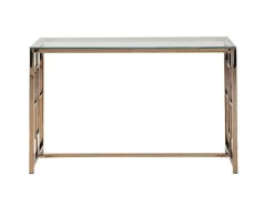 Sidetable Clotilde - Gehard Glas En Staal - Koperkleurig - Van Pascal Morabito