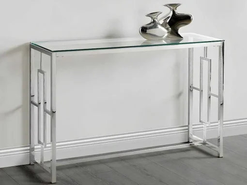 Sidetable Clotilde - Gehard Glas En Staal - Koperkleurig - Van Pascal Morabito